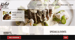 Desktop Screenshot of kirbyssteakhouse.com